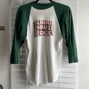 School House Rock Vintage Baseball Tee